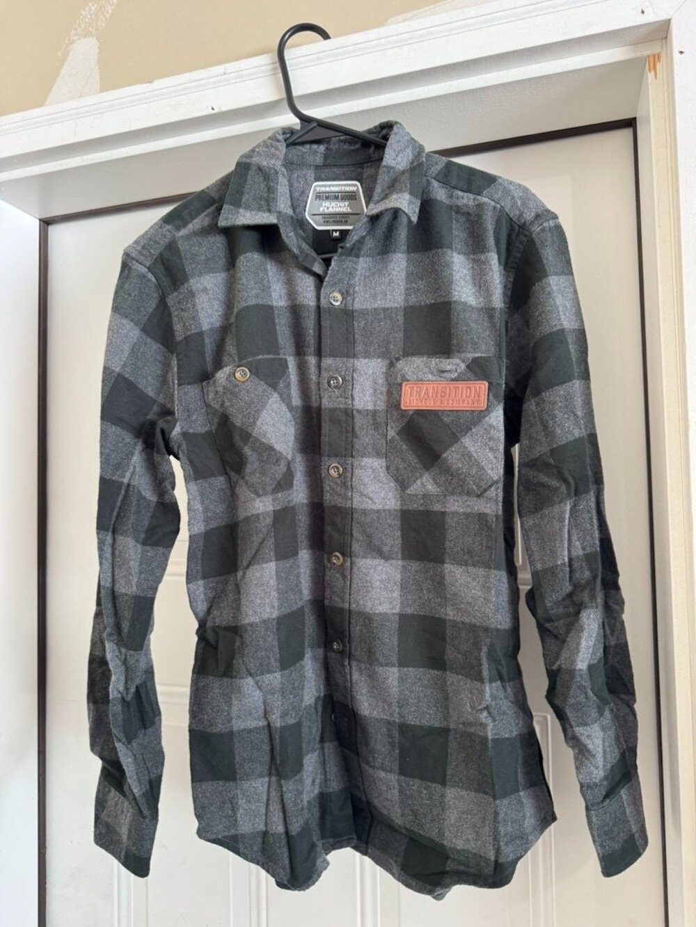 Transition Cycles “Huck It” Flannel – Men’s Medium